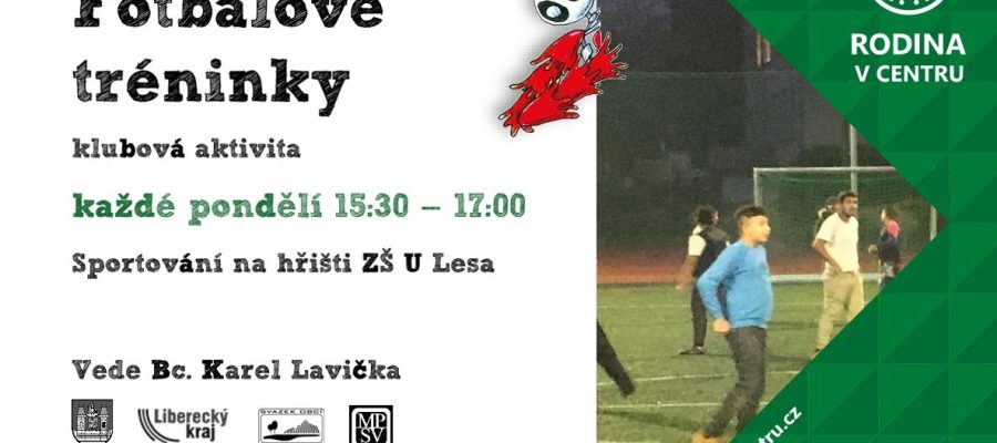 NZDM leták A5 Fotbalové tréninky